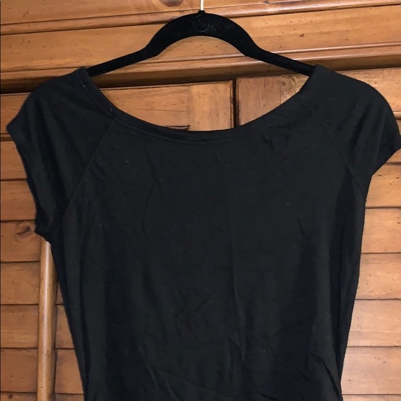 Express Black Suckered Sides T-shirt Medium - Picture 2 of 6